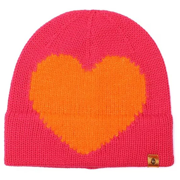 Kurt Geiger Accessories - Kurt Geiger Intasia heart beanie NWT